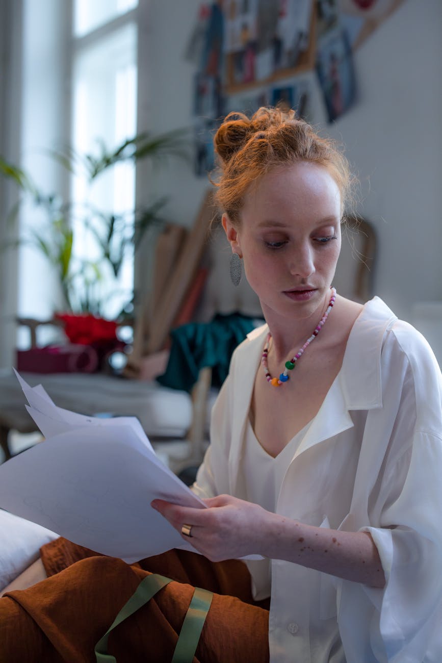 Professional interior designer creating custom storage solutions